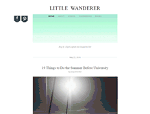 Tablet Screenshot of little-wanderer.com
